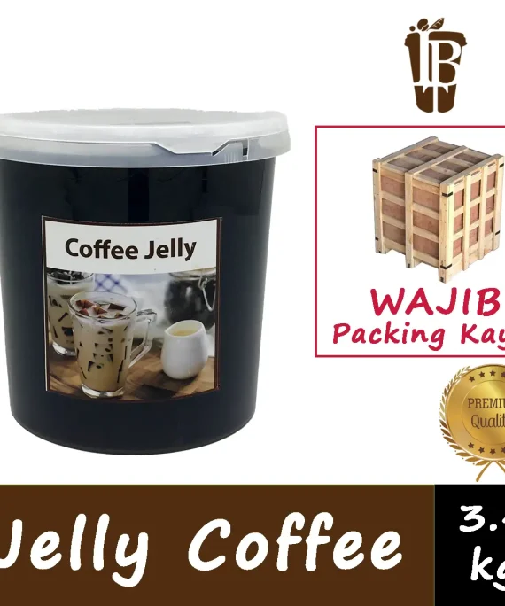 Coffee Jelly Konyaku Topping Minuman Kopi Susu Impor Taiwan