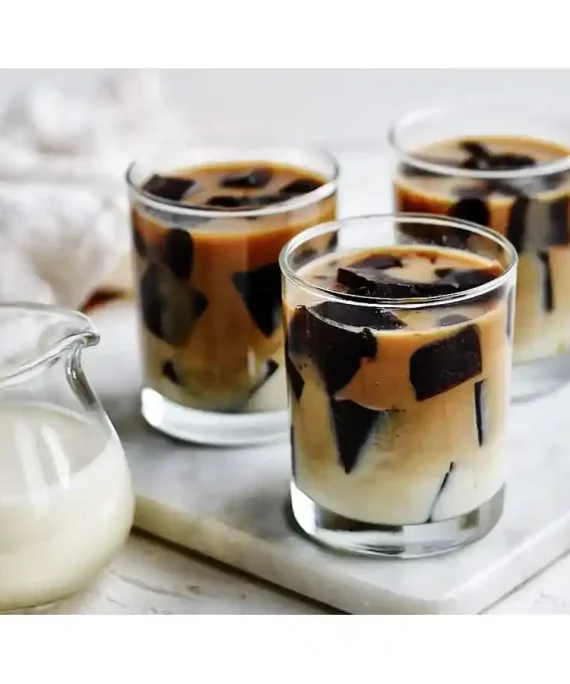 Coffee Jelly Konyaku Topping Minuman Kopi Susu Impor Taiwan