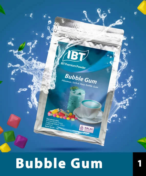 IBT All Purpose Bubble Gum Drink Powder