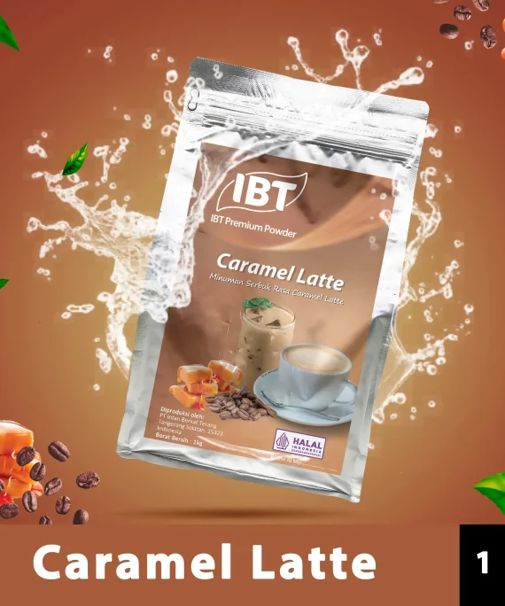IBT All Purpose Caramel Latte Drink Powder