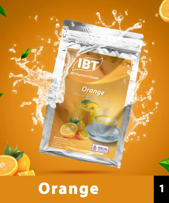 IBT All Purpose Orange Drink Powder