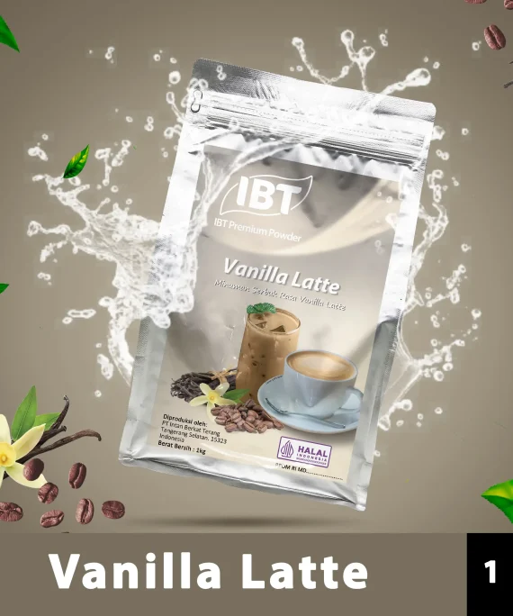 IBT All Purpose Vanilla Latte Drink Powder