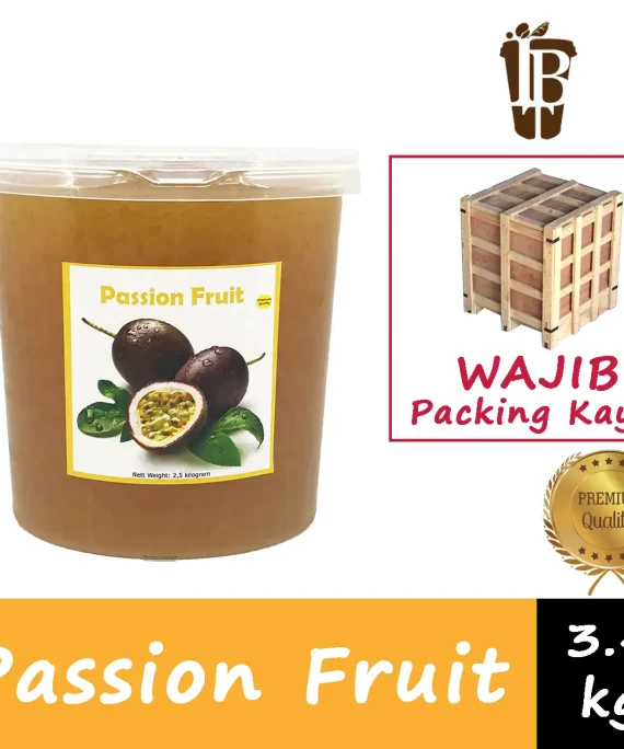 IBT Passion Fruit Popping Boba