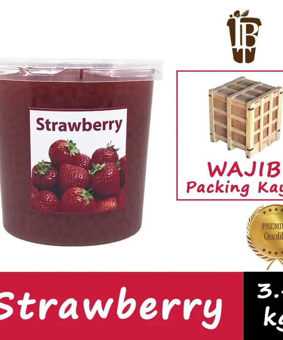 IBT Strawberry Popping Boba