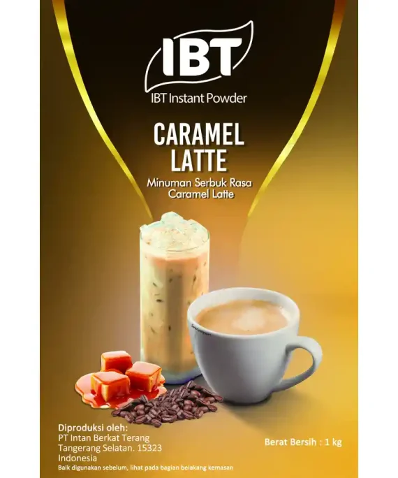 IBT Instant Coffee Caramel Drink Powder