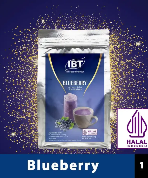IBT Instant Blueberry Drink Powder