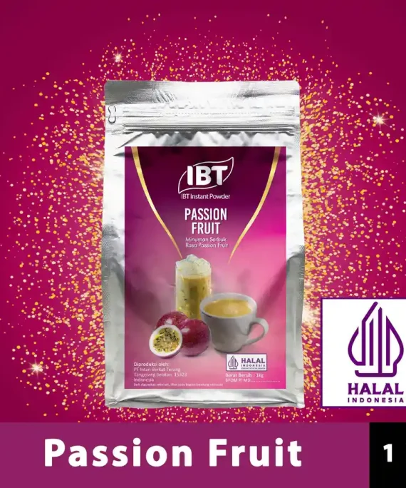IBT All Purpose Passion Fruit Drink Powder